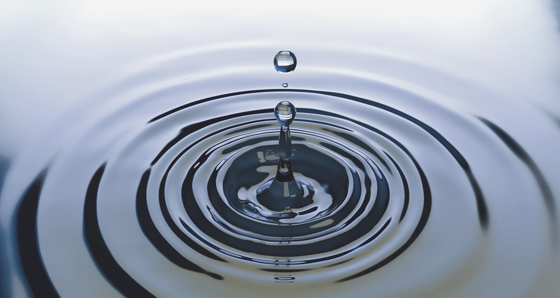 Water Drop with Ripples